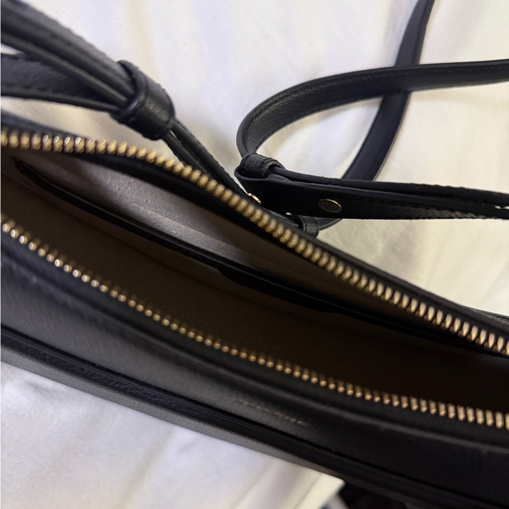 Polène Numero Dix Black Leather Crossbody Bag - Picture 4 of 4
